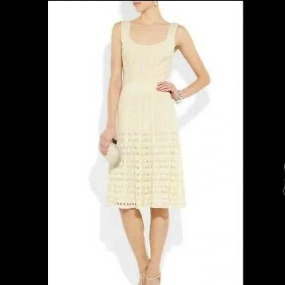 knee length dresses for ladies Temperley London - Peacock Midi Dress - Black